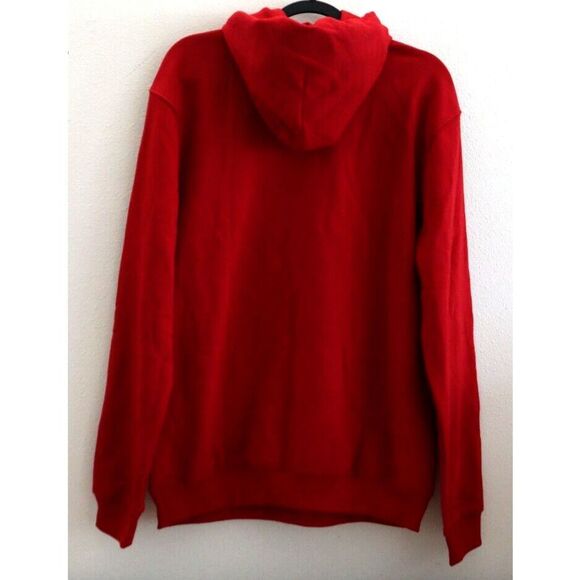 GAP 829202-01 Men's Sz Medium Red Vintage Soft Fleece Pullover Hoodie - Picture 2 of 8